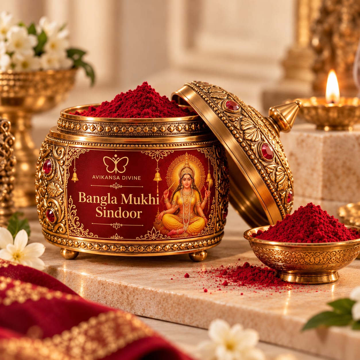 Baglamukhi Sindoor sample photo